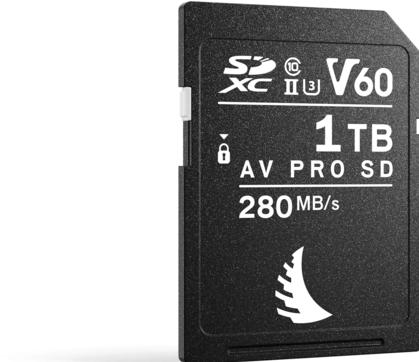 Image du produit Angelbird AV PRO V60 (1000 Go, SDXC, U3, UHS-II)