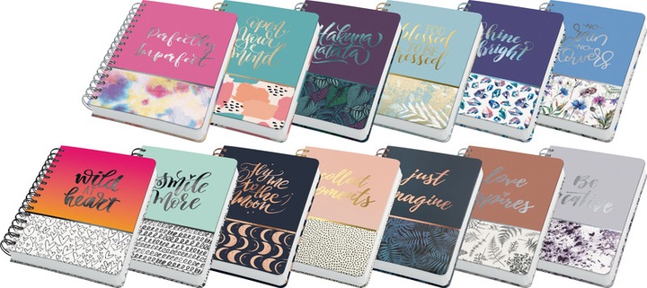 Actual product image Sigel Spiral Book Jolie (A5, Dotted, Hardcover)