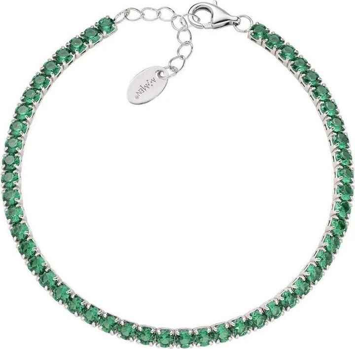 Immagine prodotto Amen Bracciale da tennis (20 cm, Argento 925)