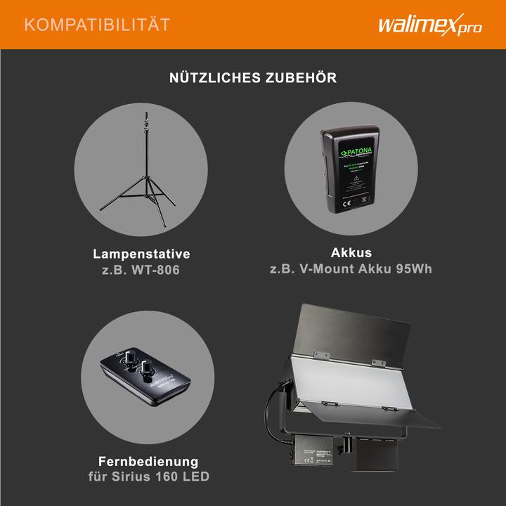 Actual product image Walimex Sirius 160 (Surface luminaire)