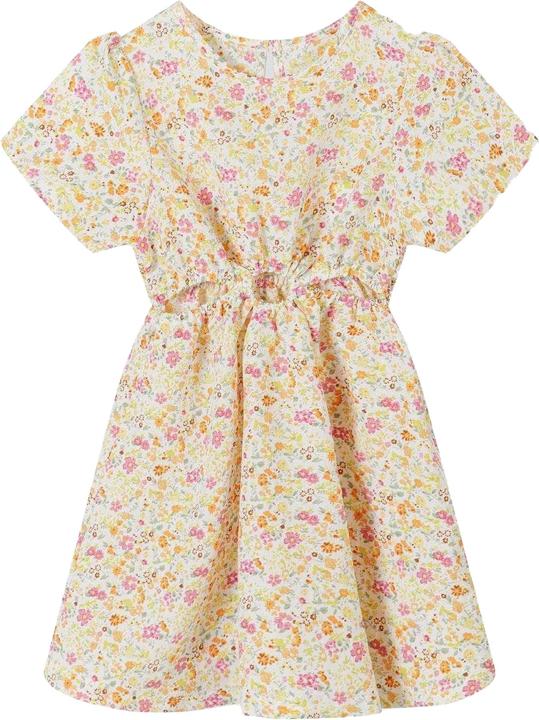 Produktbild Minoti Kleid Mädchen Ausschnitt kurzärmlig (128)