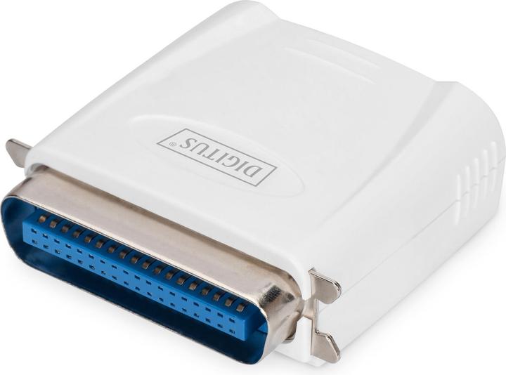 Digitus Serveur d'impression Fast Ethernet 1xParallèle 1xRJ-45 avec bloc d'alimentation