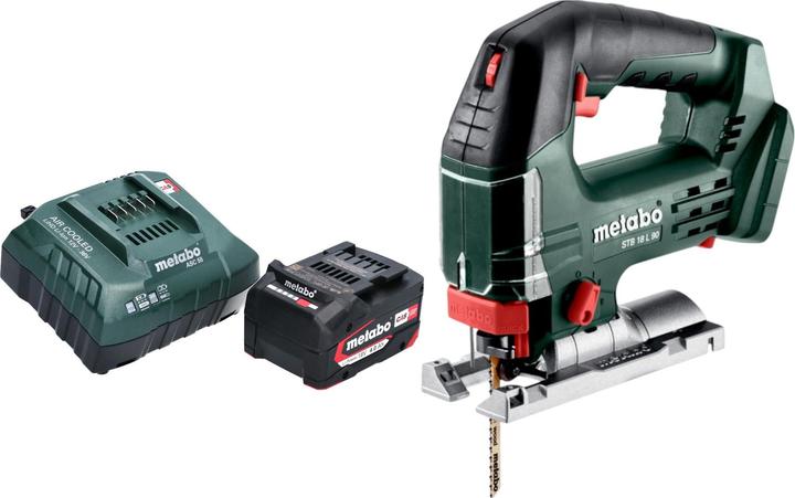 Produktbild Metabo STB 18 L 90 Akku Stichsäge 18 V 90 mm + 1x Akku 4,0 Ah + Ladegerät