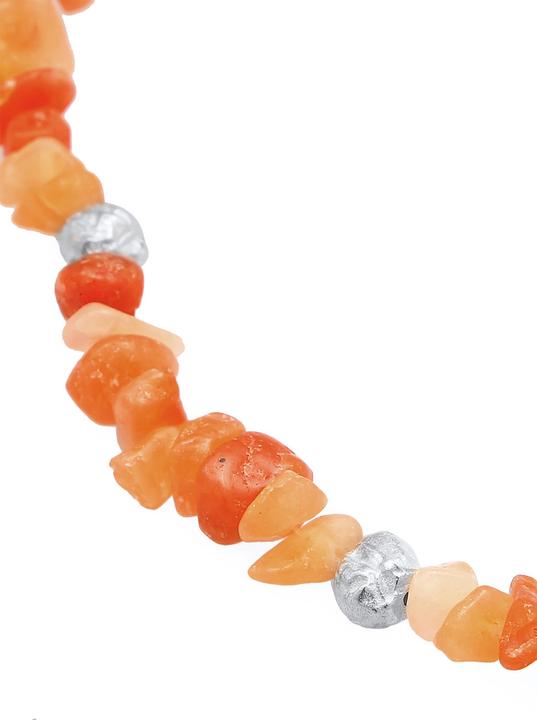 Immagine prodotto Elli Bracciale con pietre preziose (16 cm, Plastico, Avventurina, Argento 925)