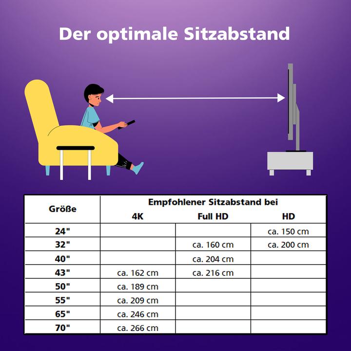 Produktbild JVC Fernseher 65 Zoll Smart TV VIDAA LT-65VD3555 4K Fernseher UHD, HDR Dolby Vision und Triple-Tuner (65", LED, 4K, 2025)