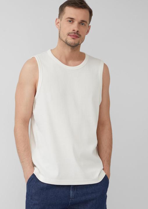 Produktbild S.Oliver T-Shirt Jersey-Tanktop mit Rippstruktur (3XL)