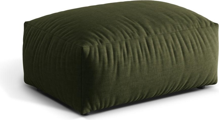 Actual product image Micadoni Modular Pouf, "Martina", 1 Seat, 95x65x44 Made in Europe (Cushioned stools)