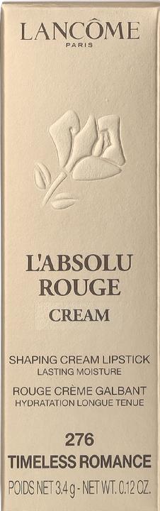 Actual product image Lancôme L'Absolu Rouge Cream 276-Timeless-Romance (#276 Timeless Romance)