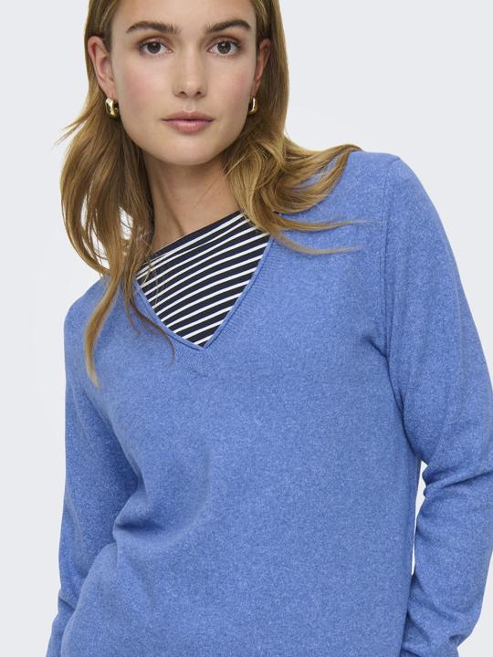 Actual product image Only Onlloyal Life Ls V-Neck Pullo Knt Noos (S)