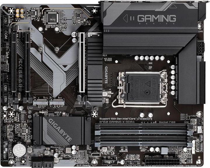 Image du produit Gigabyte B760 Gaming X DDR4 (LGA 1700, Intel B760 Express, ATX)