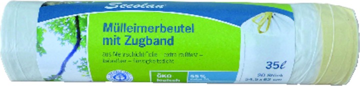 Actual product image Secolan Bin liner (20 x, 35 l)