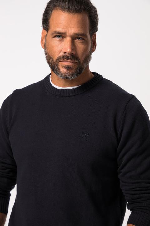 Actual product image JP1880 pullover, round neck, cotton, up to 8 XL (8XL)