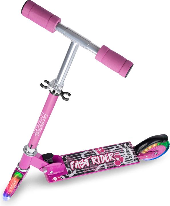 Immagine prodotto California - Pink scooter with LED lights (83154)