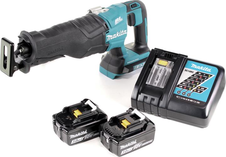 Actual product image Makita DJR 360 RF Battery Reciprocating Saw 36V ( 2x18V ) Brushless reciprocating saw + 2x 3.0 Ah battery