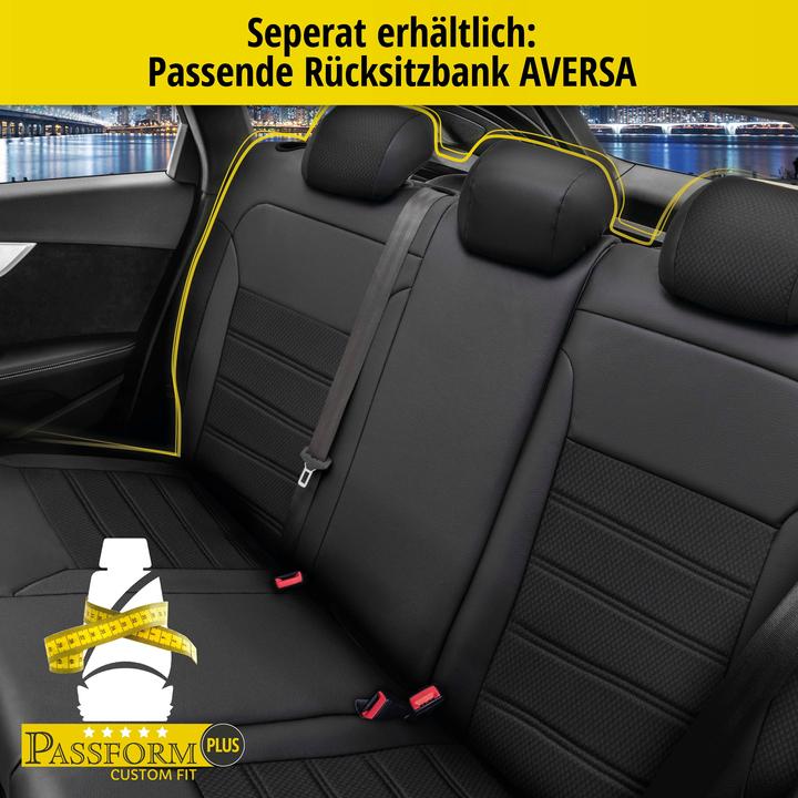 Actual product image Walser Seat cover for Skoda Superb III estate (3V5) 03/2015-today, 2 single seat covers
