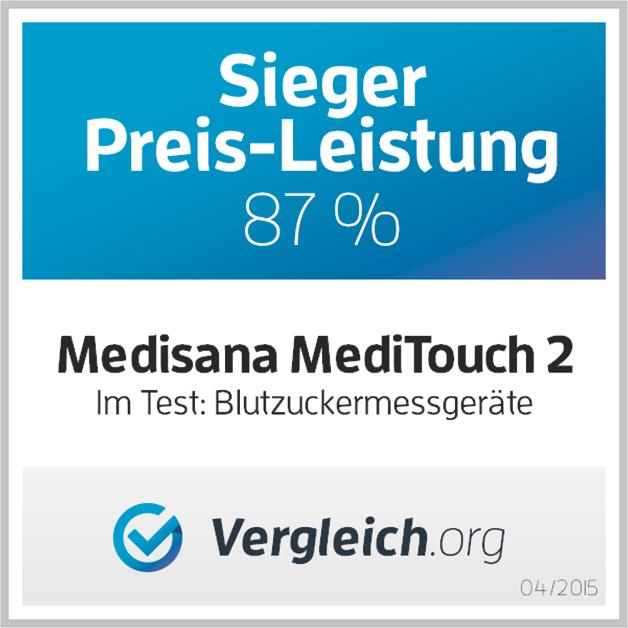 Productafbeelding Medisana MediTouch 2 mg/dL