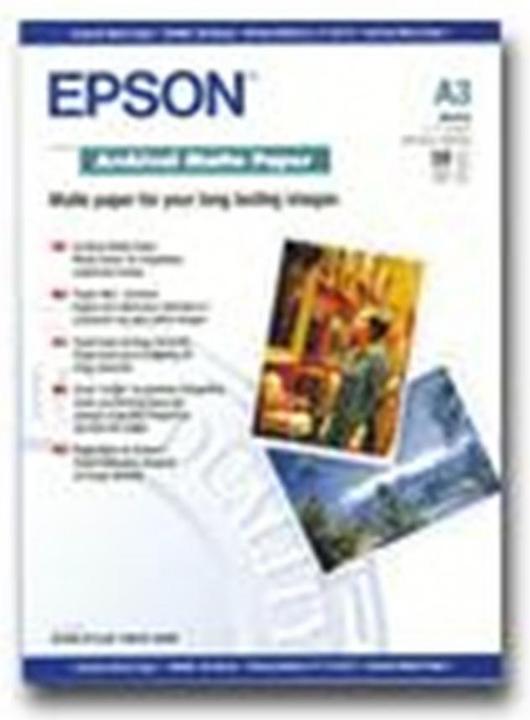 Actual product image Epson Archival Mat (189 g/m², A3, 50 pcs.)