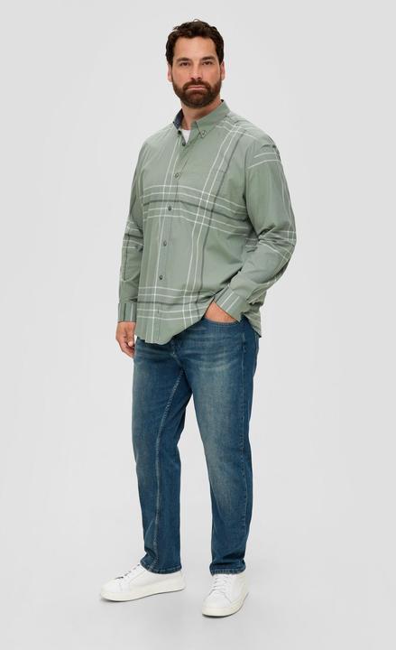 Immagine prodotto s.Oliver Hemd Slim: Karohemd aus Baumwollstretch (3XL)