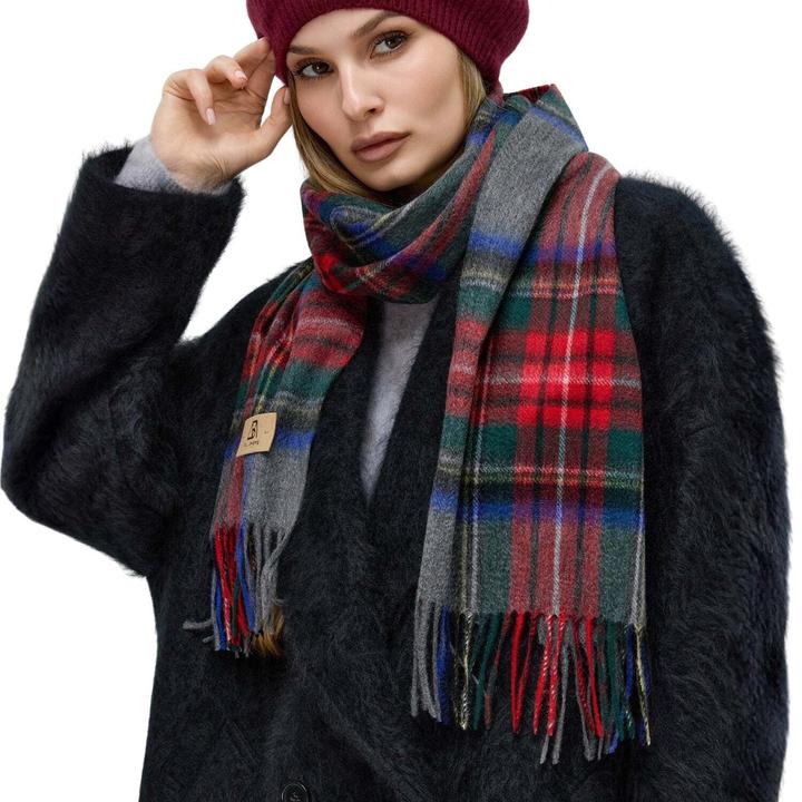 Immagine prodotto Bellemere Scarf Checker Cashmere Plaid Scarf