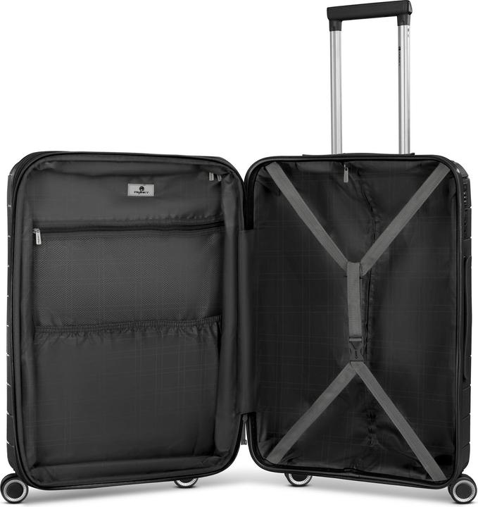 Image du produit Franky London 4 rollers Trolley M 42 cm with extensible fold (59 l)