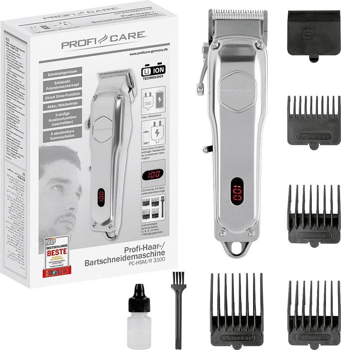 Immagine prodotto Bomann ProfiCare Tagliacapelli Tagliabarba HSM/R 3100 Tagliacapelli professionale per uomo, in Barb