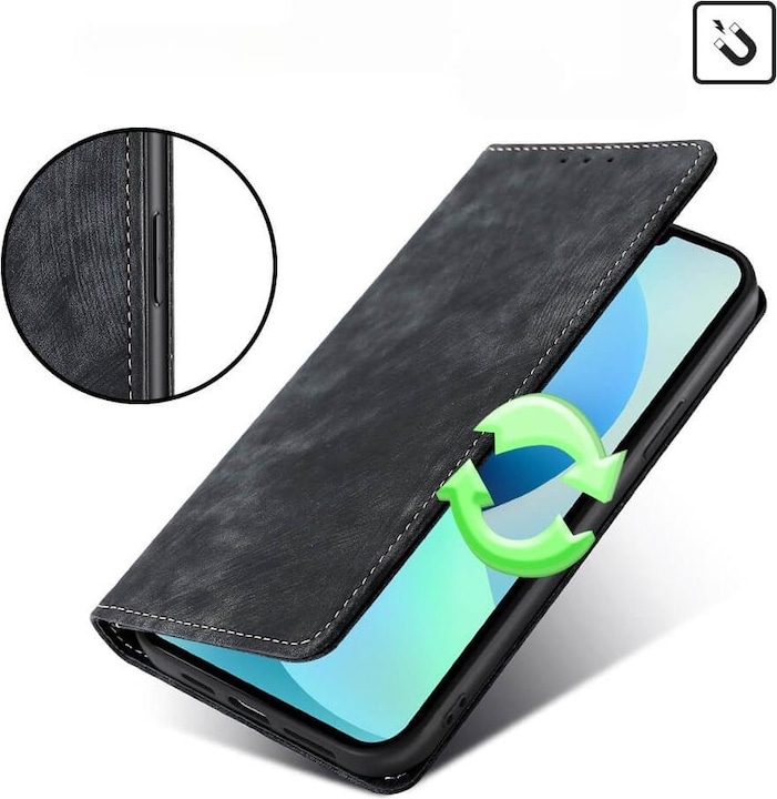 Productafbeelding Cover-Discount Honor 90 - Beschermhoes met RFID-blokkering zwart (LG L90)