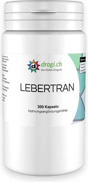 Actual product image Drogi Lebertran. (300 pcs., Capsules)