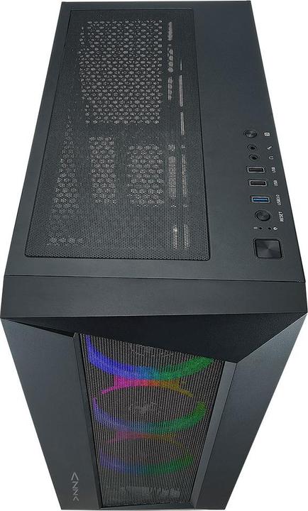 Actual product image Linkworld Octane 460A GAMING Black SPCC 3xARGB Fan (E-ATX)