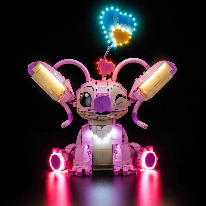 BrickBling LED Licht Set für LEGO Disney: Angel (43257) inkl. Fernbedienung