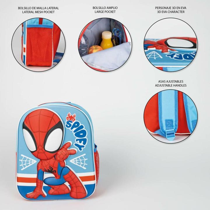 Produktbild Disney Kinder 3D Spidey Rucksack