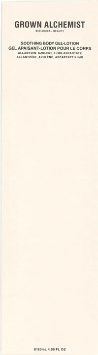 Actual product image Grown Alchemist GROWN Beauty - Soothing Body Gel: Allantoin, Azulene, K+MG Aspartate (Body cream, 120 ml)