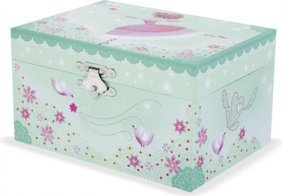 Immagine prodotto Ulysse Couleurs d'Enfance Cassetta musicale per uccelli con ballerina