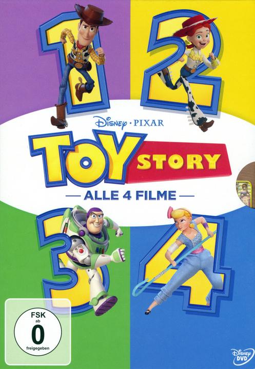 Produktbild Disney Interactive Studios Toy Story 1-4 (DVD, 2019)