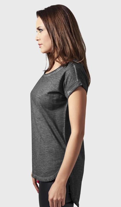 Produktbild Urban Classics Ladies Long Back Shaped Spray Dye Tee (M)