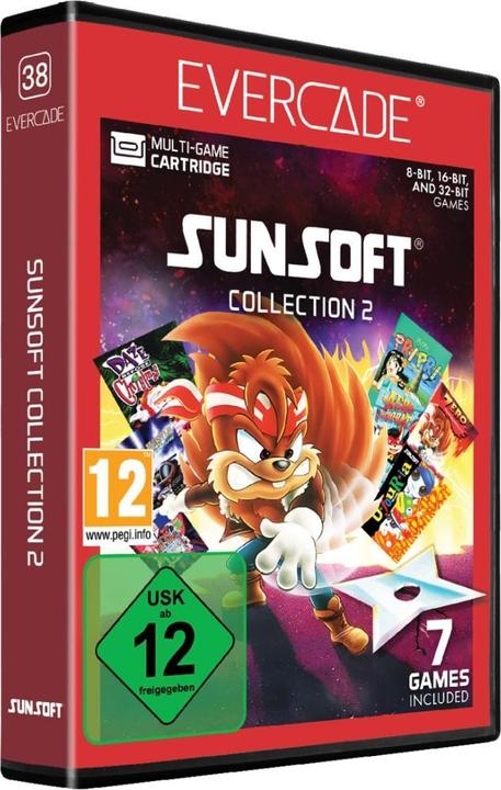 Produktbild Blaze Evercade Sunsoft Collection 2 Cartridge (Evercade)
