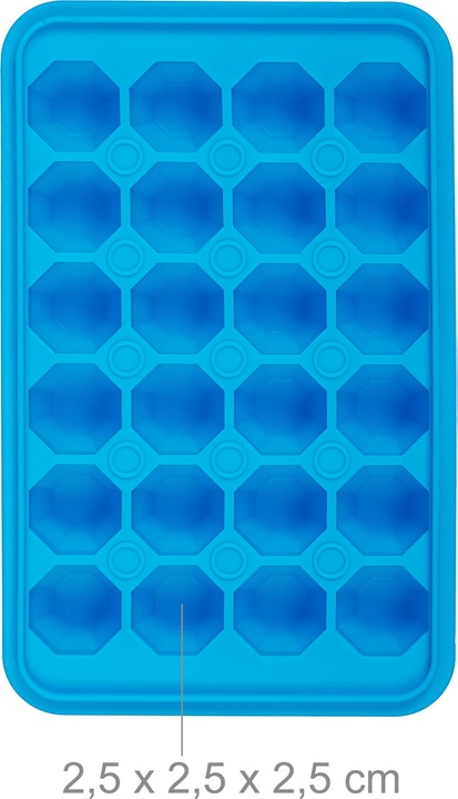 Actual product image Relaxdays 3x stampi-per-cubetti-di-ghiaccio