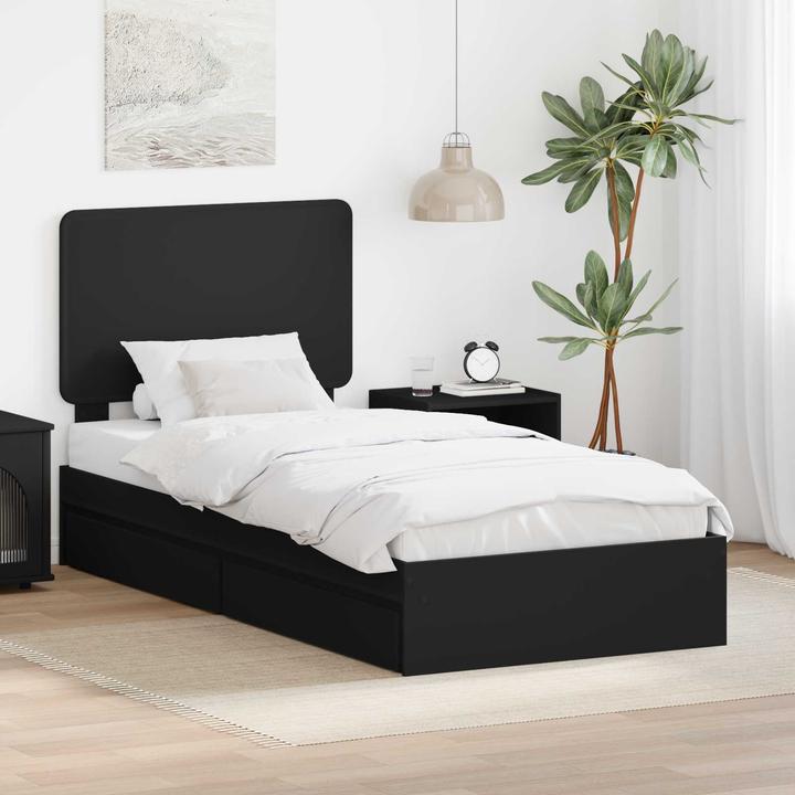 Produktbild vidaXL Aufbewahrungsbettgestell (75 x 190 cm)