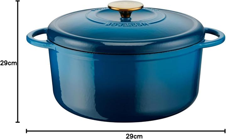 Image du produit Tefal Cocotte en fonte, conception chef Pierre Gagnaire, polyvalente et durable (Cocotte + faitout, Fonte)