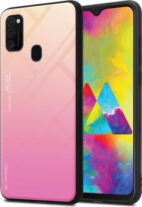 Actual product image Cadorabo TPU 2 colors glass cover (Samsung Galaxy M21, Samsung Galaxy M30s)
