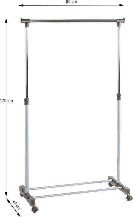 Image du produit HAKU Möbel Rollgarderobe