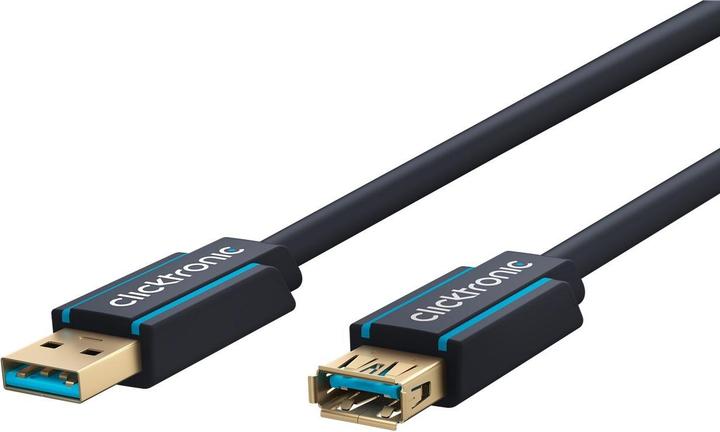 Actual product image clicktronic SuperSpeed 3.0 (1.80 m, USB 3.0)