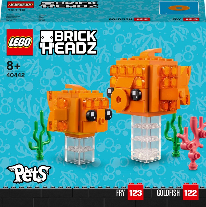Actual product image LEGO Goldfish (40442, LEGO Brickheadz)
