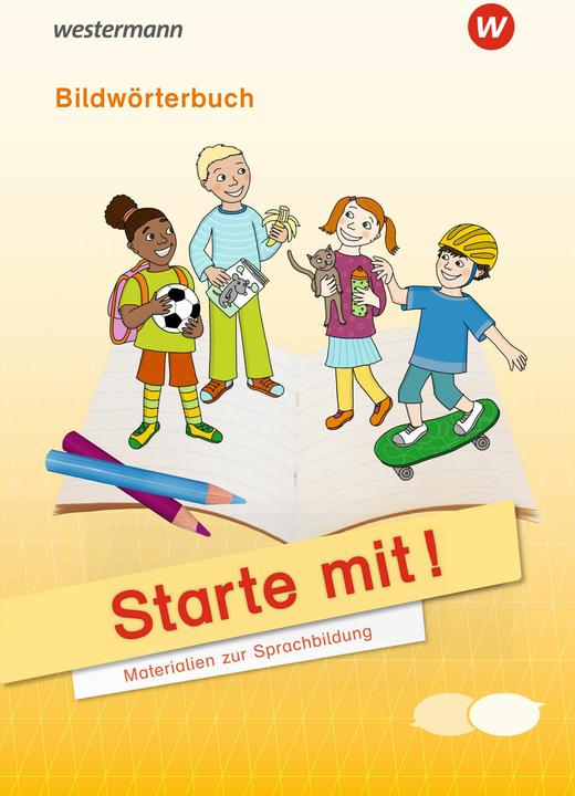 Actual product image Get started! Picture dictionary (German, 2017)