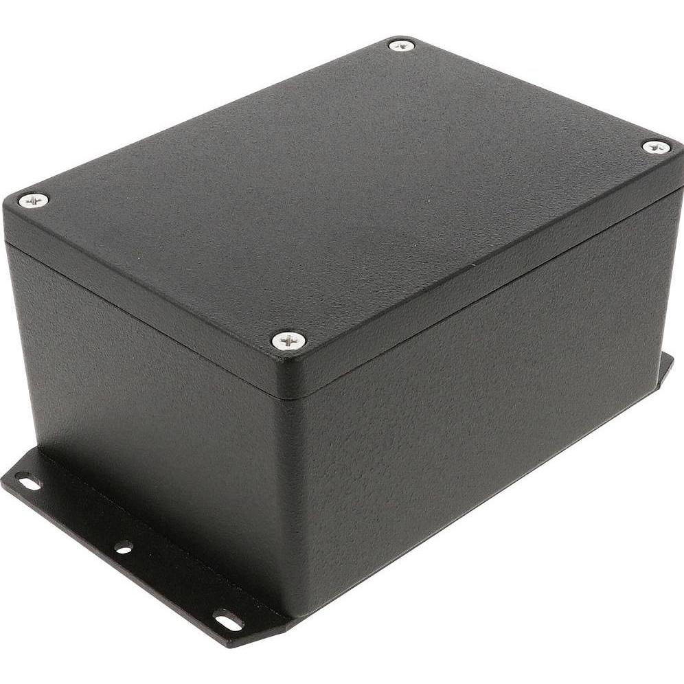 Hammond 1550Z115FBK Universal-Gehäuse 148 x 108 75 Aluminium Druckguss Schwarz (Gehäuse), Elektronik