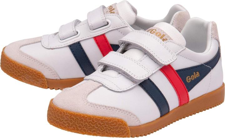 Produktbild Gola kinderschuhe classics harrier leather strap trainers (33)