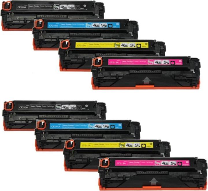 Actual product image Hermex Compatible Canon I-Sensys MF8280Cw Toner Cartridges (M, Y, C, FC)