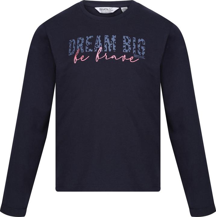 Immagine prodotto Regatta Maglietta a maniche lunghe Wenbie III Slogan per bambini/bambine (128)
