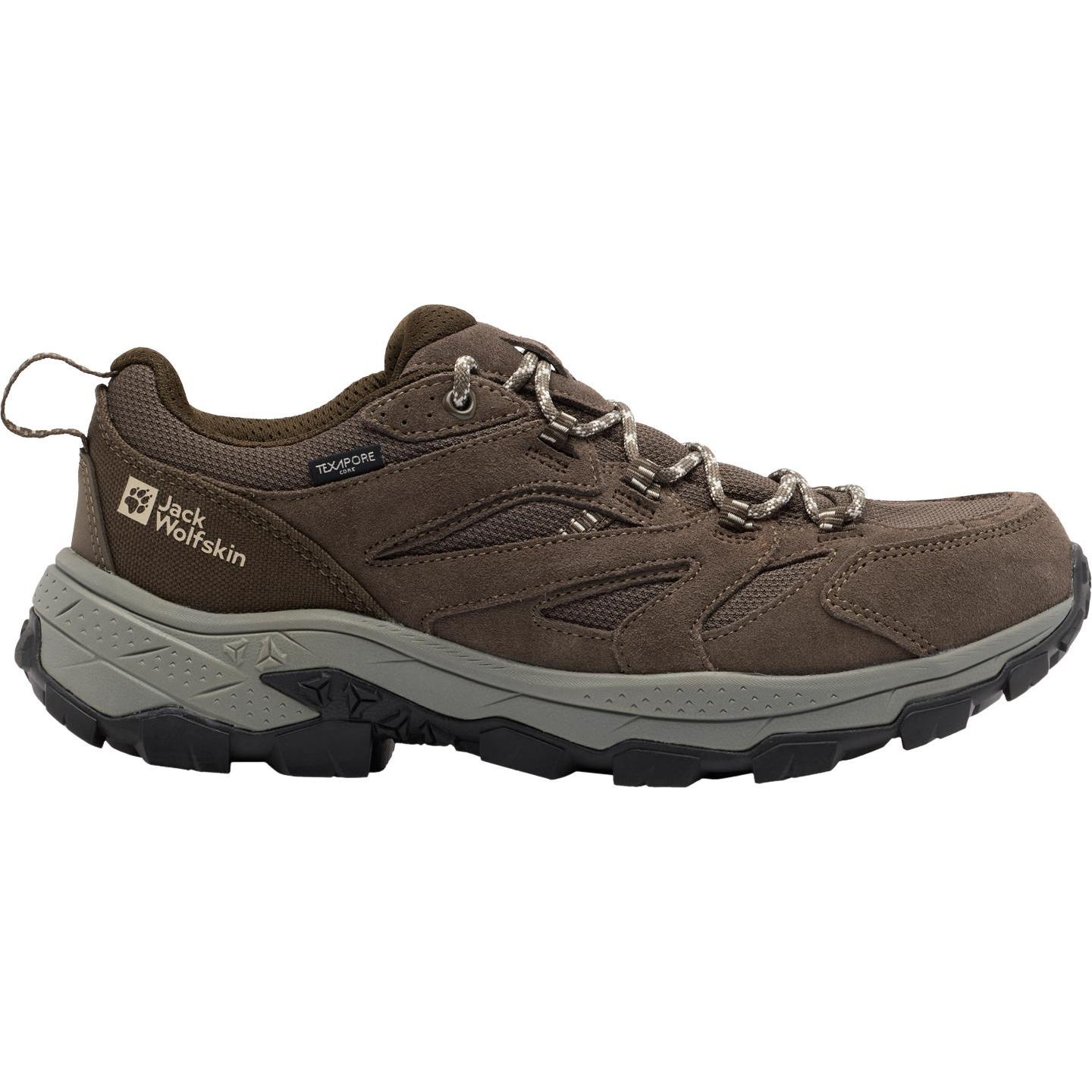 Jack Wolfskin, Herren, Wanderschuhe, Vojo Tour Texapore Low (44), Schwarz