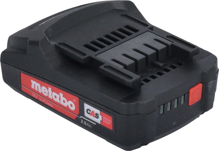 Produktbild Metabo Akku Set 2x Li-Power Akkupack 18 V 2,0 Ah CAS Li-Ion Akku ( 2x 625596000 ) mit Ladestandsanz (18 V)