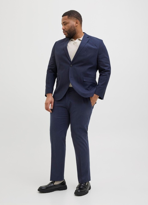 Image du produit Jack & Jones Plus Size Regular Fit Anzug Einreihiger Blazer und Hose (66)